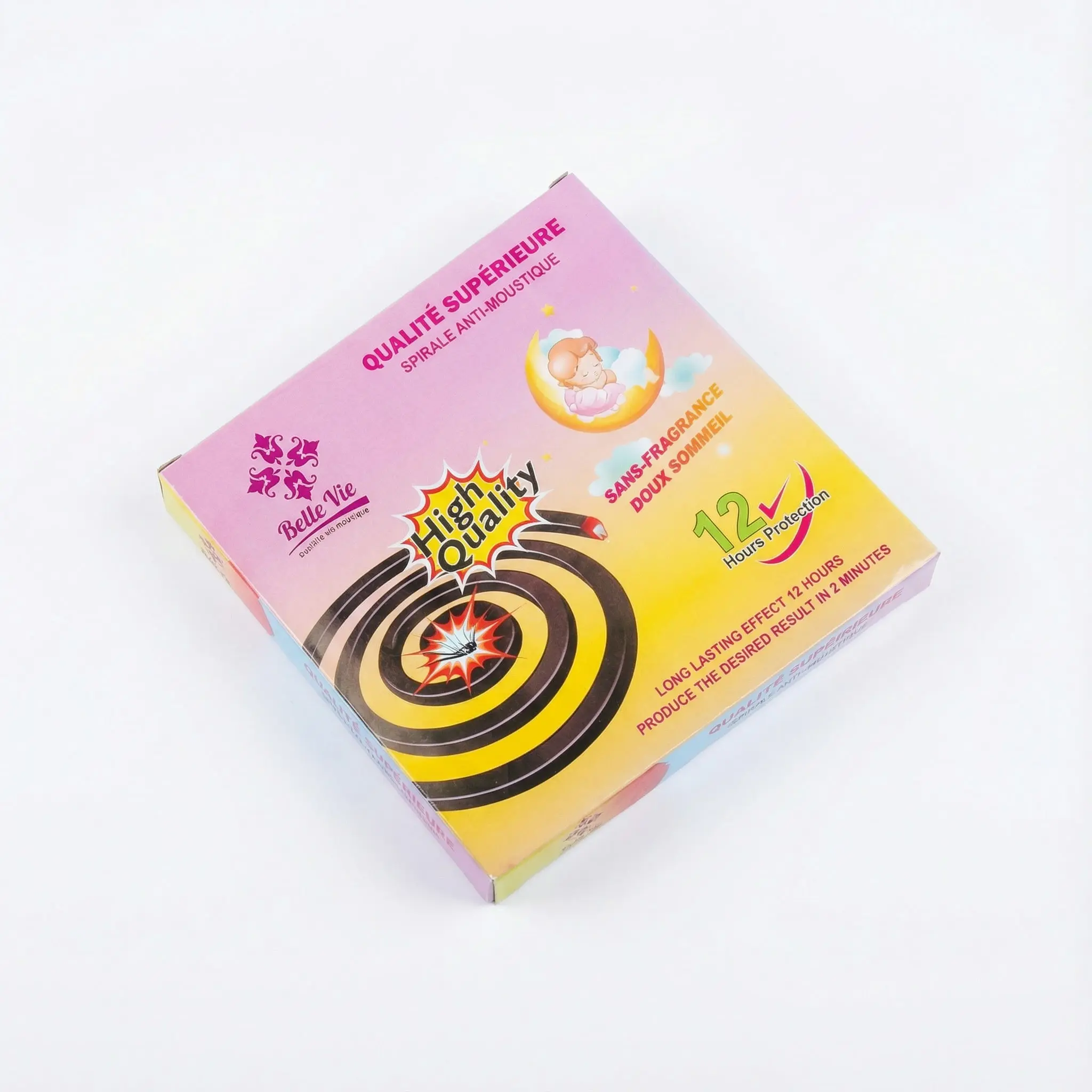 spirale insecticide moustique combustion lente exterieure